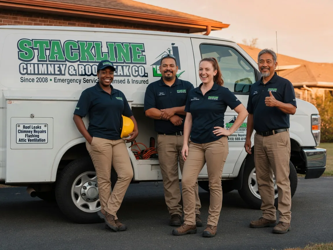 Chimney flashing repair company in Penhook, VA